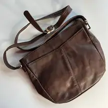 Tignanello Brown Leather Purse