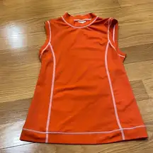 Lands End women’s orange tank top XXS