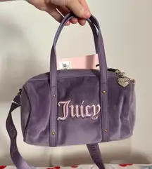 Juicy Couture Queen Of Everything Barrel Bag Dusty Violet