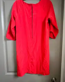 Tibi Silk Dress Red Size 8