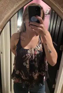 Floral Lace Tank Top