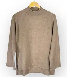 Brand New Lulus Women’s Size Small Beige Mock Neck Pullover Sweater