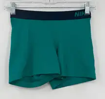 Nike pro spandex shorts orange small