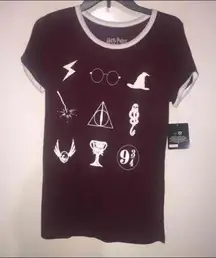 Harry Potter Graphic Ringer Tshirt