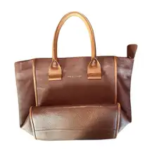 See By Chloé Brown Leather Tote Bag