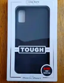 CASE-MATE TOUGH BLACK CASE IPHONE X