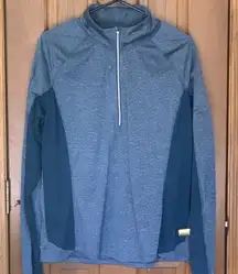 Danskin Now Women's Dri-more High Neck Long Sleeve‎ Track Jacket Size XL 16-18