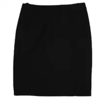 Lafayette 148 New York Black Mini Skirt Size 8