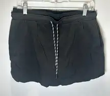 Athleta Women's Crest Skort Skirt Black Active Tennis Swim Pickleball Size 10‎