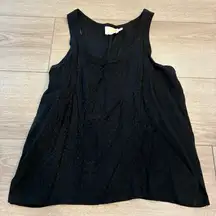 Nation LTD Cheetah Leopard Embossed Sleeveless Top Size XS