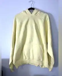 ESSENTIALS FEAR OF GOD Banana Yellow Pullover Hoodie Sweatshirt Unisex Sz M NWOT