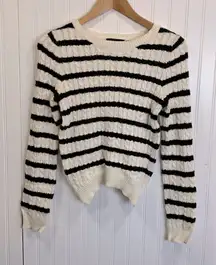 Romeo + Juliet couture striped sweater