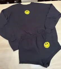 Smiley Face Sweat Set