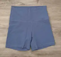 Aritzia Blue TnAction Butter Shorts