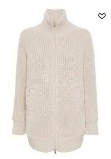 Henro Cardigan in Infinity Wool and Nylon‎ Ultralight in Chantilly Sz 46