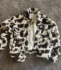 Cow Print Jacket