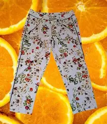 Collen Atwood Disney Alice In Wonderland Pocket Zip Pants‎