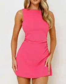 Hello Molly Delicate Love Mini Dress Pink