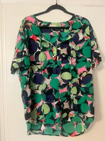 Gap Green Funky Top