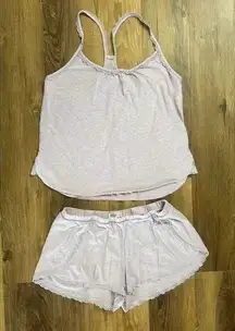 UGG — 2 piece‎ Pajama Short Set in Light Purple/Lilac Women's Size Large EUC