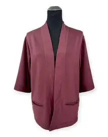 Scotch & Soda | Medium | Amsterdams Blauw Open Front Kimono Style Cardigan