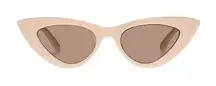 Le Specs Hypnosis Sunglasses in Ivory New Womens Sunnies