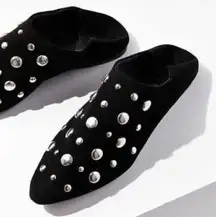 Urban Outfitters Studded Suede Shoes