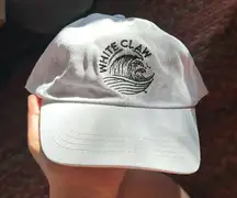WHITE CLAW SELTZER LIQUOR BAR ALCOHOL WHITE DAD HAT