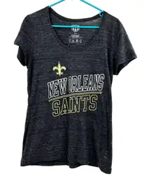New Orleans Saints size Medium‎ ladies t-shirt short sleeve NFL football team