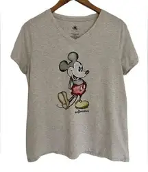 Disney Parks Walt  World Mickey Mouse Graphic T-Shirt Large