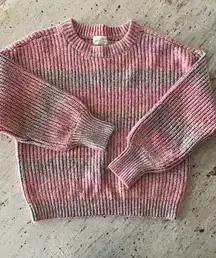 Universal Thread Sweater Crew Neck Multi Pastel color