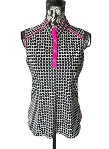 Tail Women’s Golf Top Shirt Sleeveless Athletic hot pink medium EUC