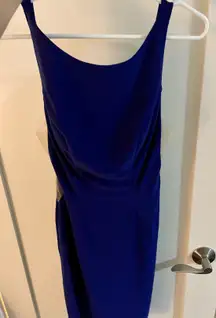 Faviana Royal Blue Dress