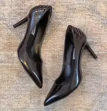 Bahiti Dark Brown Closed Pointy Toed Stiletto Pumps