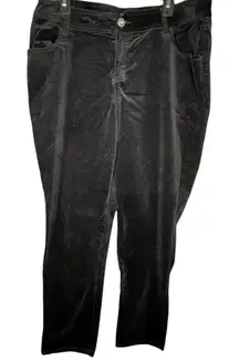 Lane Bryant‎ Black Velvet Pants