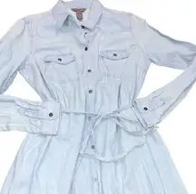 Bit & Bridle chambray shirt dress new with tags size small