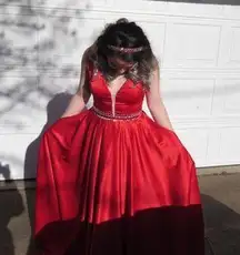 Red Homecoming Dress