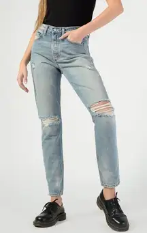 Boyish‎ Slim Straight High Rise Distressed Jeans Size 27