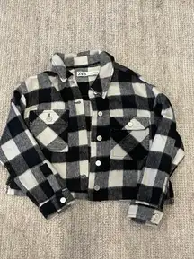 Cropped Flannel