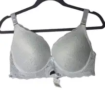Kiss & Tell Intimates SZ 40D white lace bra