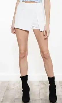 White Skort