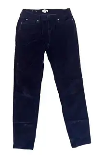 Crown and ivy navy corduroy‎ pants 2Petite