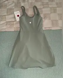 NWT Fog Green Lululemon Align Dress size 0