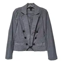 Marc Jacobs Gettysburg Blazer Size 6 Gray Academia Preppy Y2K Career Tailored