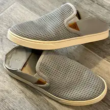 OluKai Pehuea Women's Classic Lightweight Slip-on Sneaker Drop-In Heel Size 9