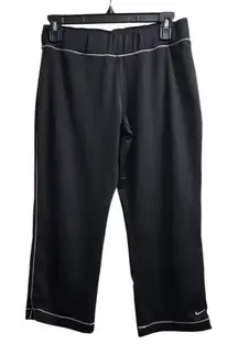 Nike Athletic‎ Capri Pants Black Workout Running Yoga Activewear Small