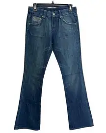 Citizens of Humanity Low Rise Flared Blue Jeans 25