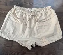 Stitch and feather shorts size small
