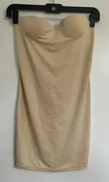 Womens Self Expressions By Maidenform Strapless Shapewear Slip Dress‎ Size 34B