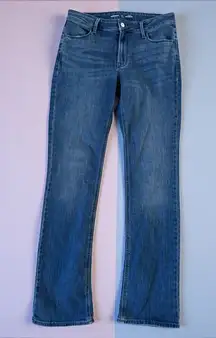 OLD NAVY Mid Rise Medium Wash WOW Bootcut Jeans Size 8 Long